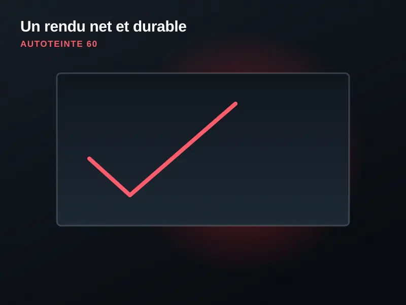 Finition nette du film le long des joints de vitre